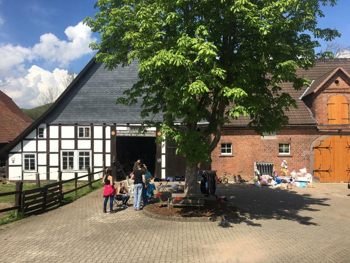 Ferienwohnung Auf Dem Resthof Aerzen Eksteriør bilde